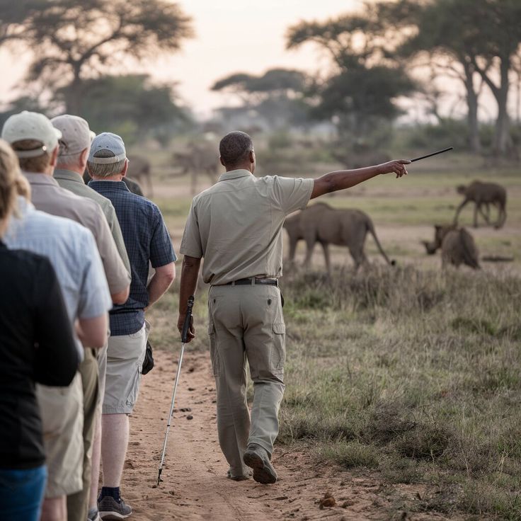 Selous walking safari