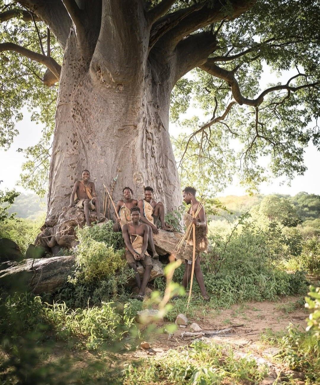 Hadzabe community at Lake Eyasi.