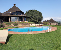 A Sopa Lodge in the central Serengeti