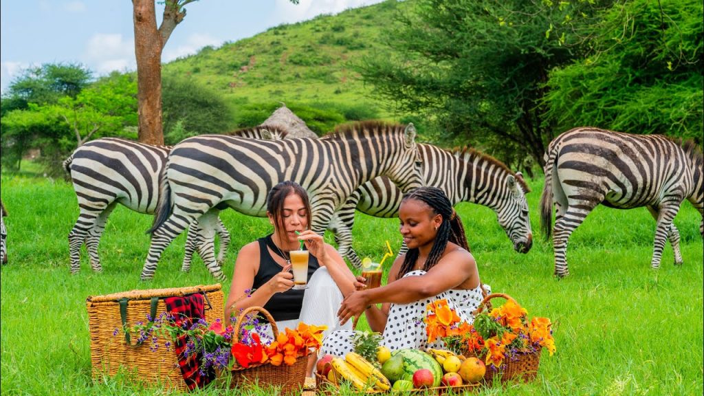 Zebras during Serval Wildlife Safari