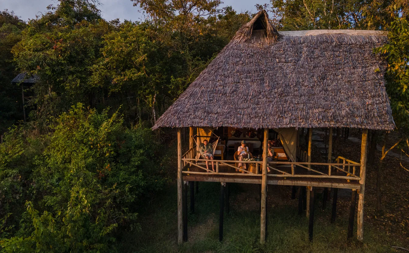 Vuma hills tented camp famous for its stunning views
