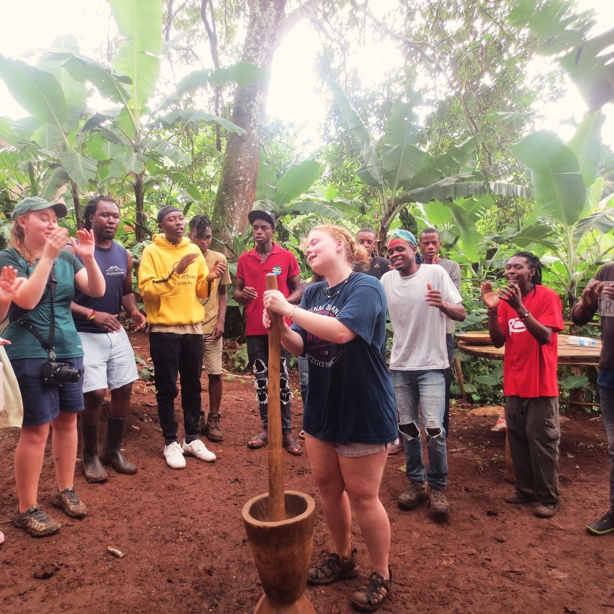 Chagga Coffee Making